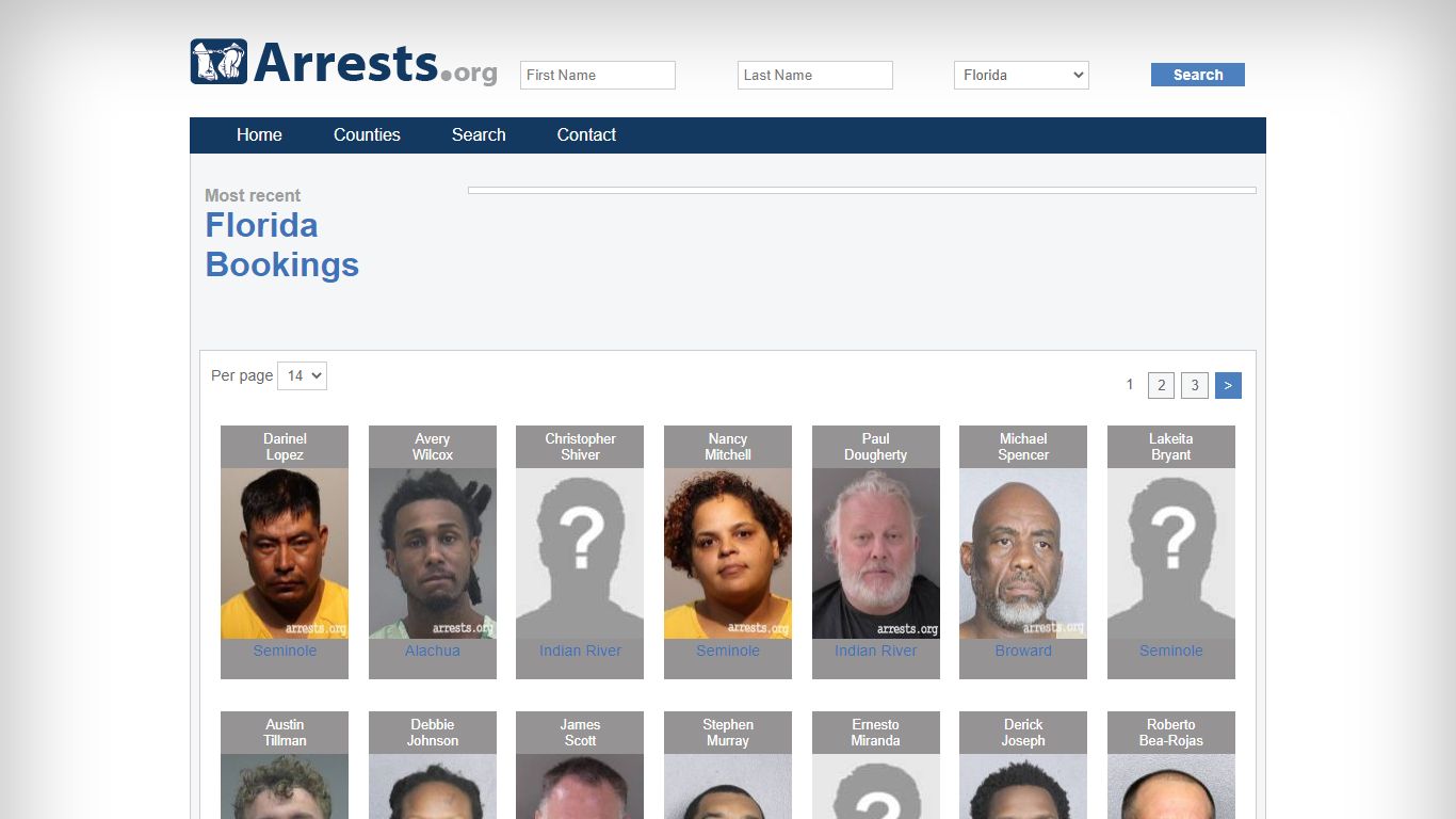 Florida Arrests and Inmate Search